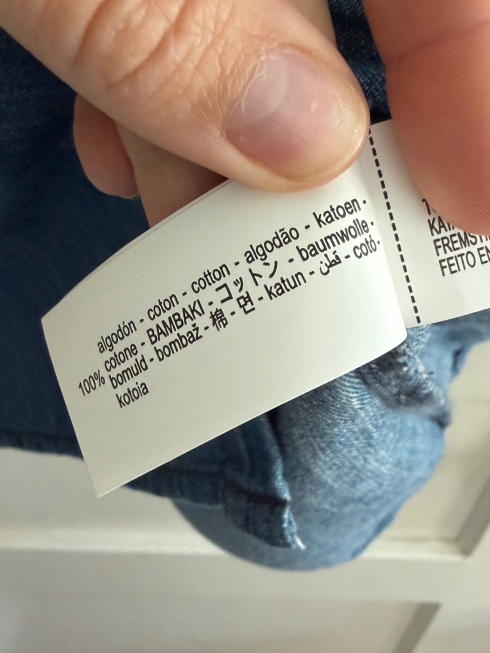 Zara Light Blue Denim Shirt - Picture 5 of 5